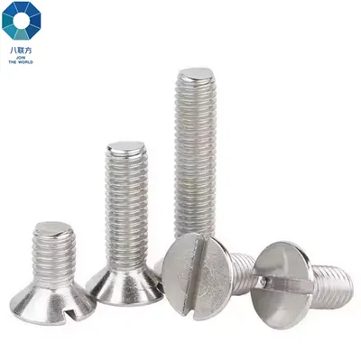 Yuvalı Countersunk Vidaları